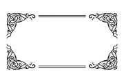 Classic Border Frame SVG Bundle, an Illustration by yasushie (Thumbnail 21 of 28)
