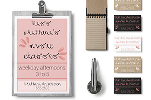 BRITTANI Hand Lettered Font