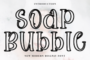 Soap Bubble, a Serif Font by InermediaSTUDIO (Thumbnail 1 of 7)