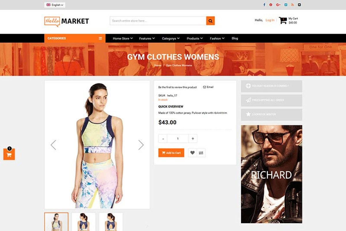 Marketplace Magento 1 & 2 Theme, a Websites & App Template by giao.trinh (Photo 2 of 6)