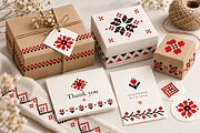 Traditional Ukrainian Ornaments, a Decorative Illustration by Anna Studio (Thumbnail 9 of 10)