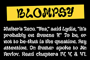 Blompsy – Quirky Psychedelic Font, a Font by Pokal Studio (Thumbnail 8 of 12)