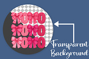 Crochet Coquette Valentine XoXo Png, an Illustration by Canvas Craft (Thumbnail 2 of 7)
