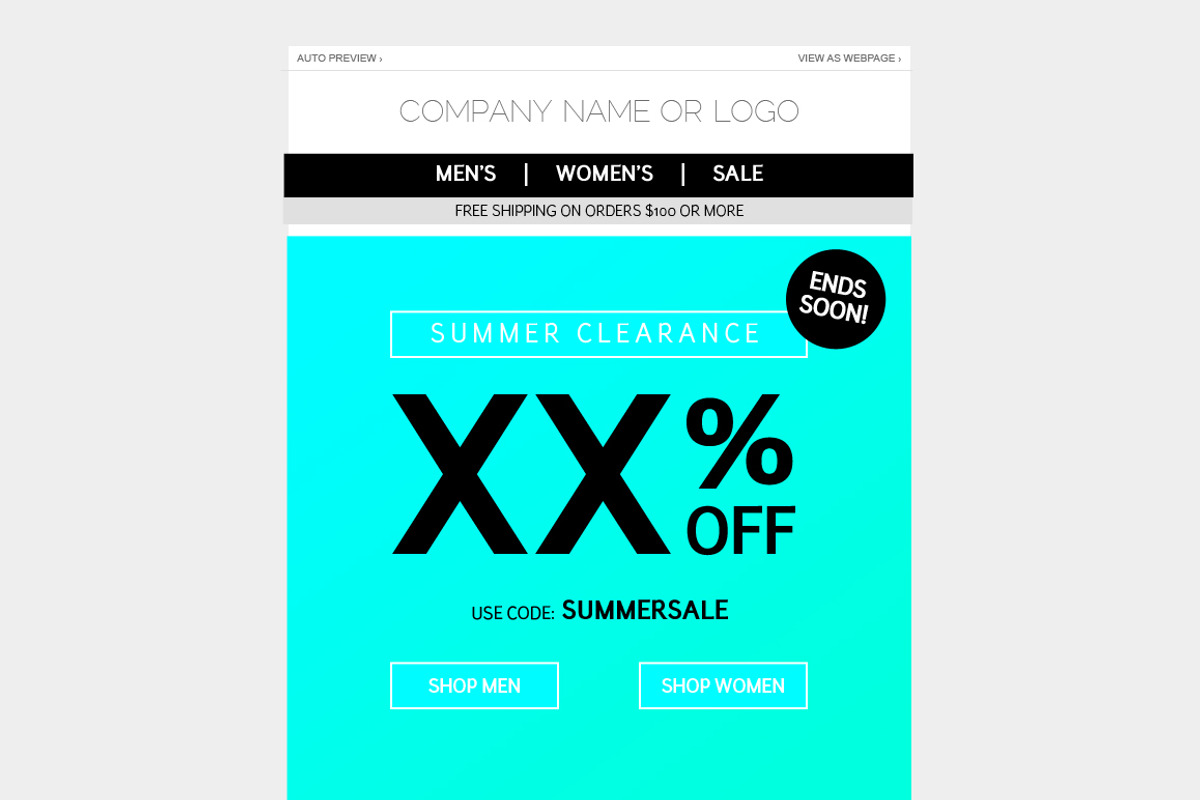 3 Email Promotion Templates, an Email Template by joshmccray