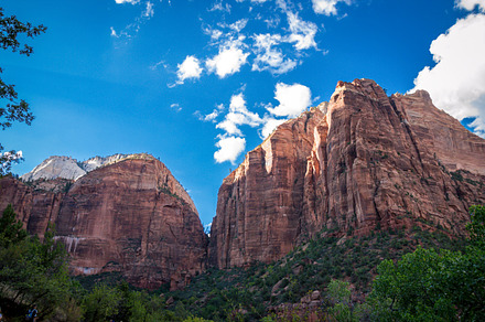 Zion containing tourism, trail, and travel