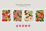 Apple Market Vector set, a Food Illustration by ArtPavo (Thumbnail 5 of 7)