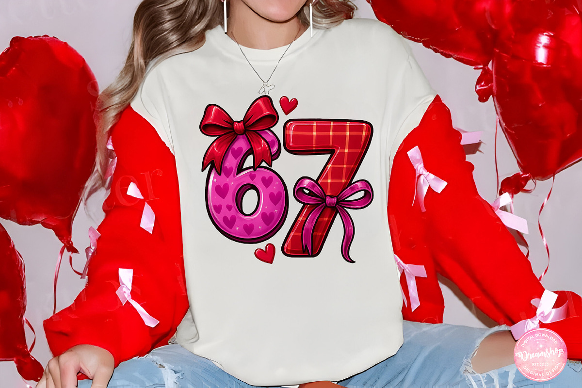 Coquette Valentine 6 7 Png Preppy 67, an Illustration by CreationArt (Photo 3 of 5)