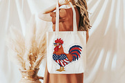 Faux Yarn American Eagle 4th of July, an Illustration by Designking (Thumbnail 2 of 6)