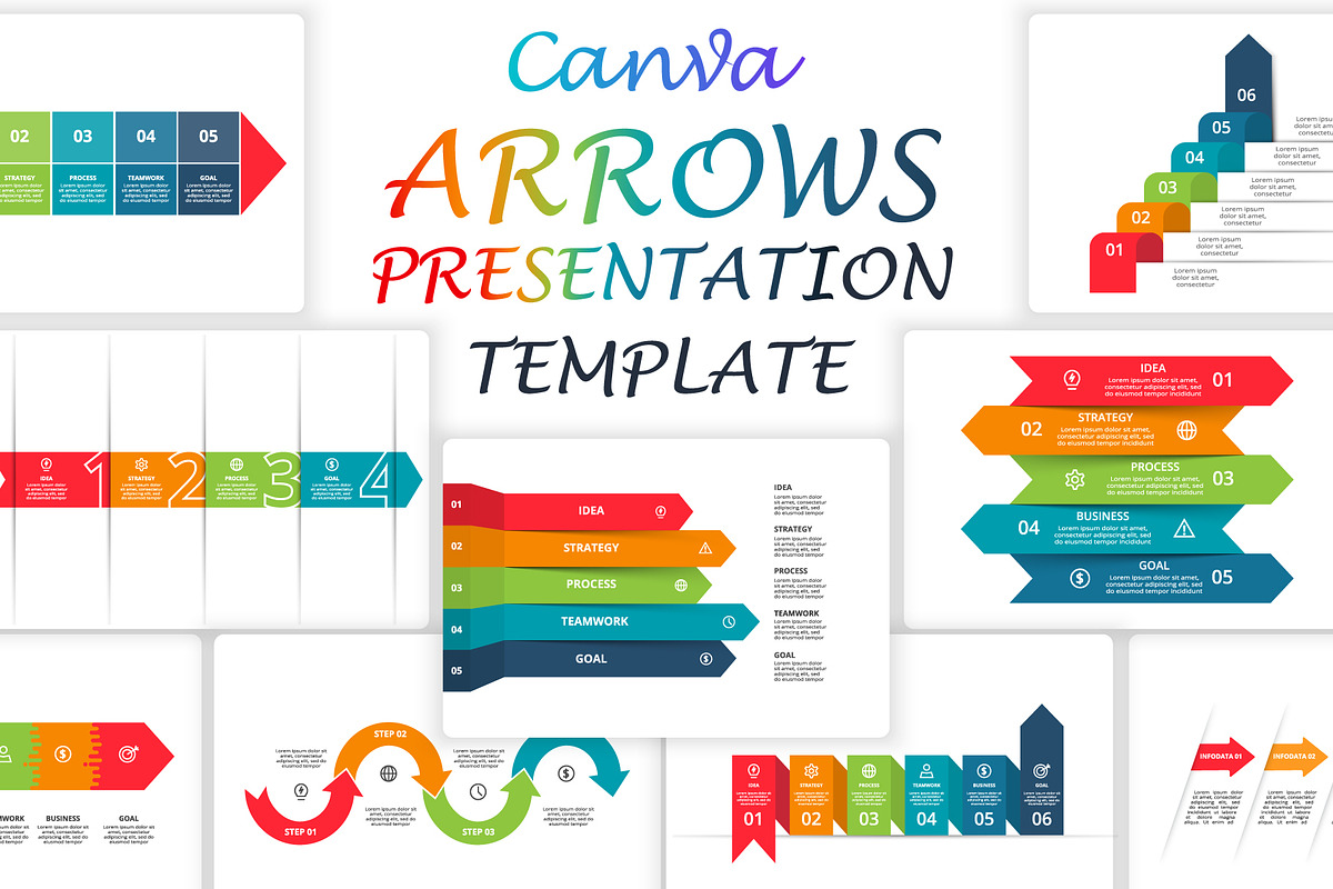 Mega Set Canva Presentation Template, a Presentation Template by Infographics project (Photo 5 of 30)