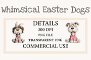 Whimsical Easter Dogs clipart, an Illustration by Designworld (Thumbnail 2 of 10)