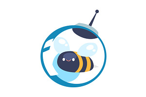 Bee Pet In Space Suit And Helmet