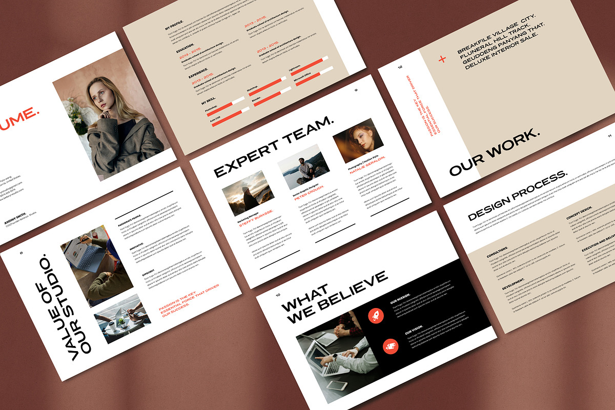 Architecture Portfolio Landscape, a Brochure Template by Occy Design (Photo 3 of 6)