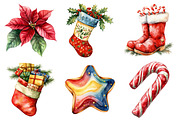 Christmas Clipart, an Illustration by Daily.Designs (Thumbnail 2 of 3)