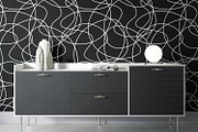 White Tangled Lines, a Background Graphic by MalyskaStudio (Thumbnail 6 of 9)