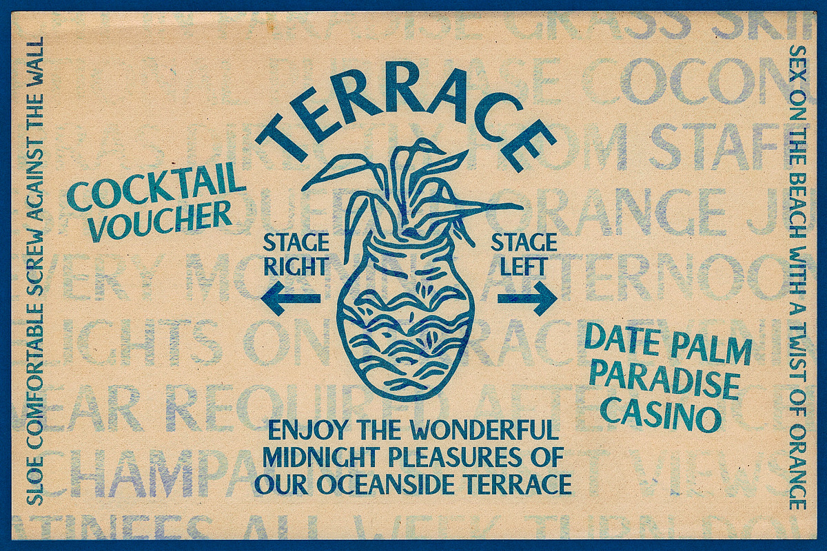 Datepalm | Tropical Stamp Sans, a Sans Serif Font by Artifact Bazaar (Photo 5 of 6)
