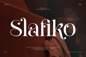 Slafiko Stylish Serif Font