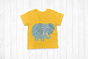 Cute animals of Africa. Vector set, an Animal Illustration by Sumacj (Thumbnail 3 of 8)