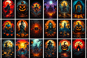 Deadly Creepy Halloween Vectors, an Illustration by Fresh Design Elements (Thumbnail 5 of 13)