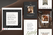 Lumina Canva Logo & Brand Template, a Branding & Logo Template by Site Culture (Thumbnail 7 of 11)