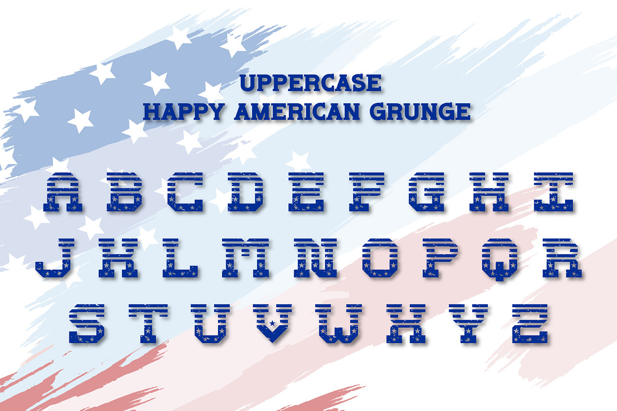 Happy American - Decorative Font, a Serif Font by Brown Cupple (Photo 5 of 8)