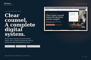 Morgan Vale Legal WordPress Theme, a WordPress Template by Fixstable Studio (Thumbnail 1 of 17)
