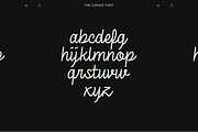 THE CURSIVE FONT, a Font by THE BOLD FONT. (Thumbnail 5 of 9)