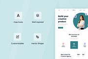 Creative Agency Web Design, a Websites & App Template by INSPR STD (Thumbnail 3 of 6)