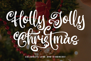 Merry Christine - Handwriting Font