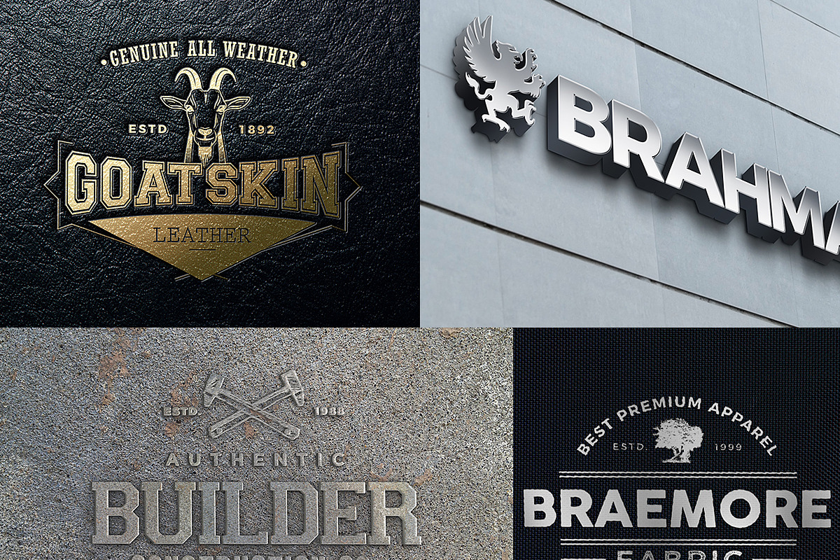 80 Logo Mockups Bundle, a Product Mockup by ZippyPixels (Photo 9 of 18)