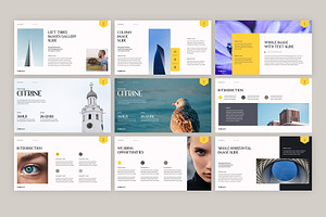 Citrine - Presentation Templates