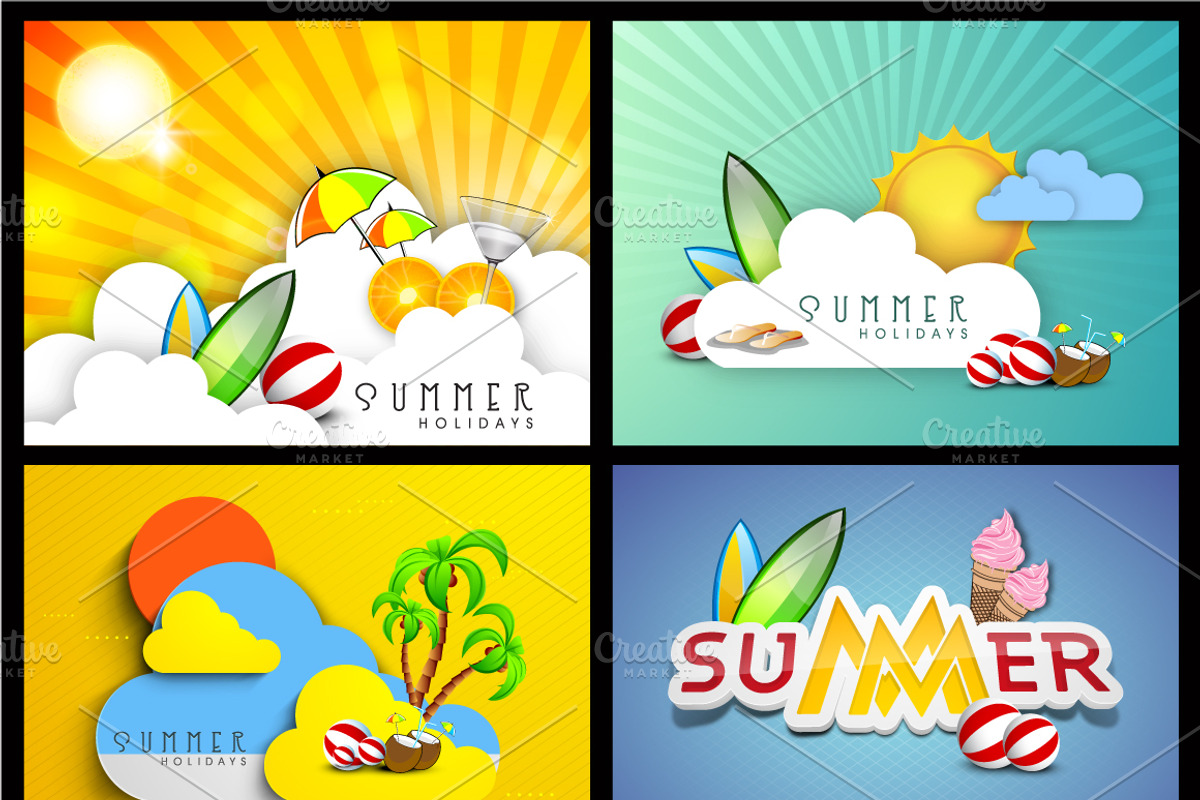 Summer Design Set, an Object Illustration by Allies Interactive (Photo 5 of 6)