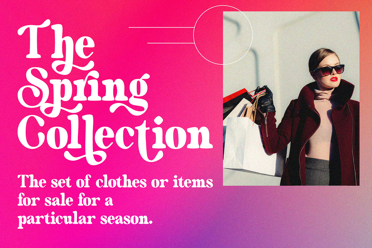 Blendas | Elegant Vintage Typeface, a Font by Sealoung (Photo 4 of 13)