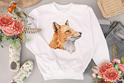 Forest Animals Watercolor Clipart, an Animal Illustration by AnitaPol (Thumbnail 7 of 19)