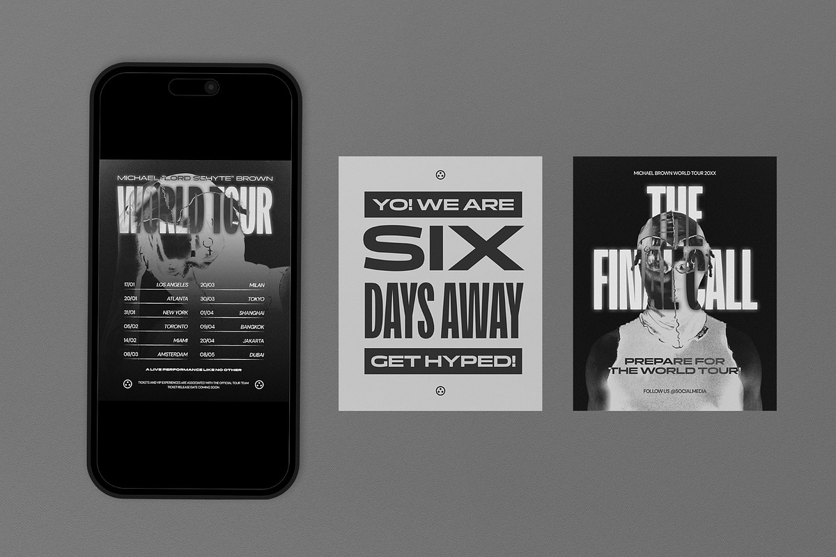 Music Concert Instagram Post - Figma, a Social Media Template by graphicook (Photo 3 of 3)