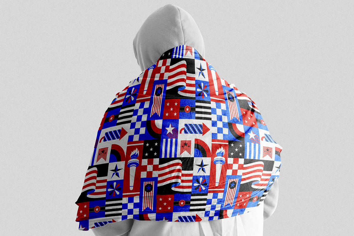 United States of America Pattern, a Pattern Graphic by Neermana (Photo 5 of 5)
