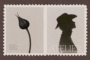 The Muses Vintage Snail Mail Stamps, an Object Graphic by Make Stories Studio (Thumbnail 7 of 10)