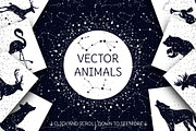 Vector Stars and Animals, an Object Graphic by Free-PSD-Templates (Thumbnail 2 of 4)