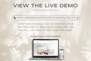Coaching Website Design Template, a Websites & App Template by Cosmic Design (Thumbnail 8 of 9)
