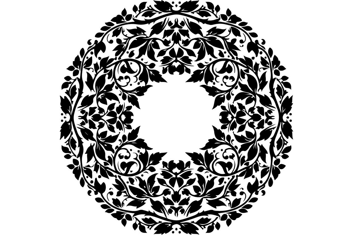 Ornamental Floral Mandala, an Object Graphic by Creativeshirt (Photo 4 of 14)