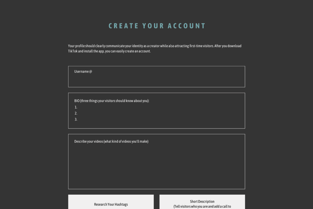 TikTok Marketing Pro Planner, a Social Media Template by Brand Your Biz Co. (Photo 7 of 9)