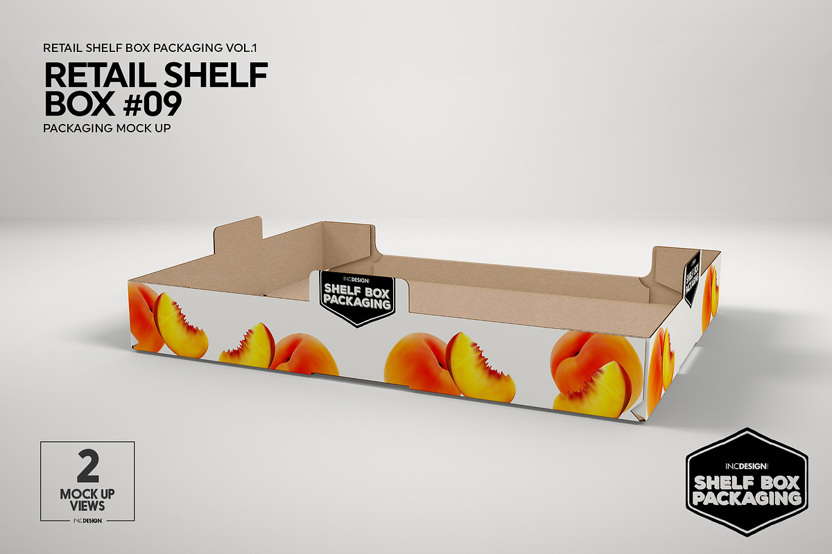 Retail Shelf Box Packaging Mockups1, a Packaging Mockup by INCDesign (Photo 29 of 32)