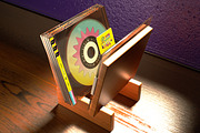CD Music Cassette Mockup, a Product Mockup by graphicook (Thumbnail 2 of 6)