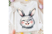 Glitter Easter Bunny Coquette Png, an Illustration by Designking (Thumbnail 2 of 4)