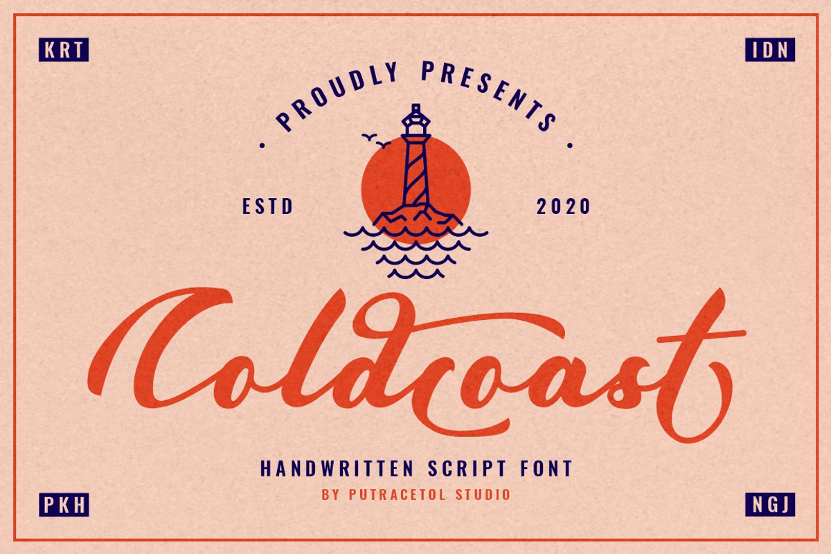 Coldcoast - Modern Handwritten Font
