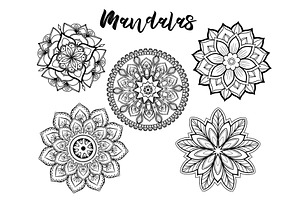 ProCreate Mandala Stamp Bundle