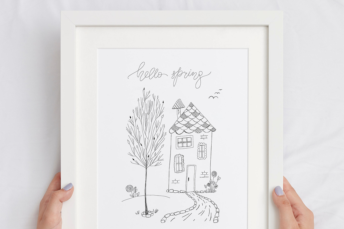 Vector Easter Doodle Collection, an Illustration by Chloe's Illustrations (Photo 3 of 11)