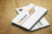 Corporate Business Card CM090, a Business Card Template by annozio (Thumbnail 3 of 4)