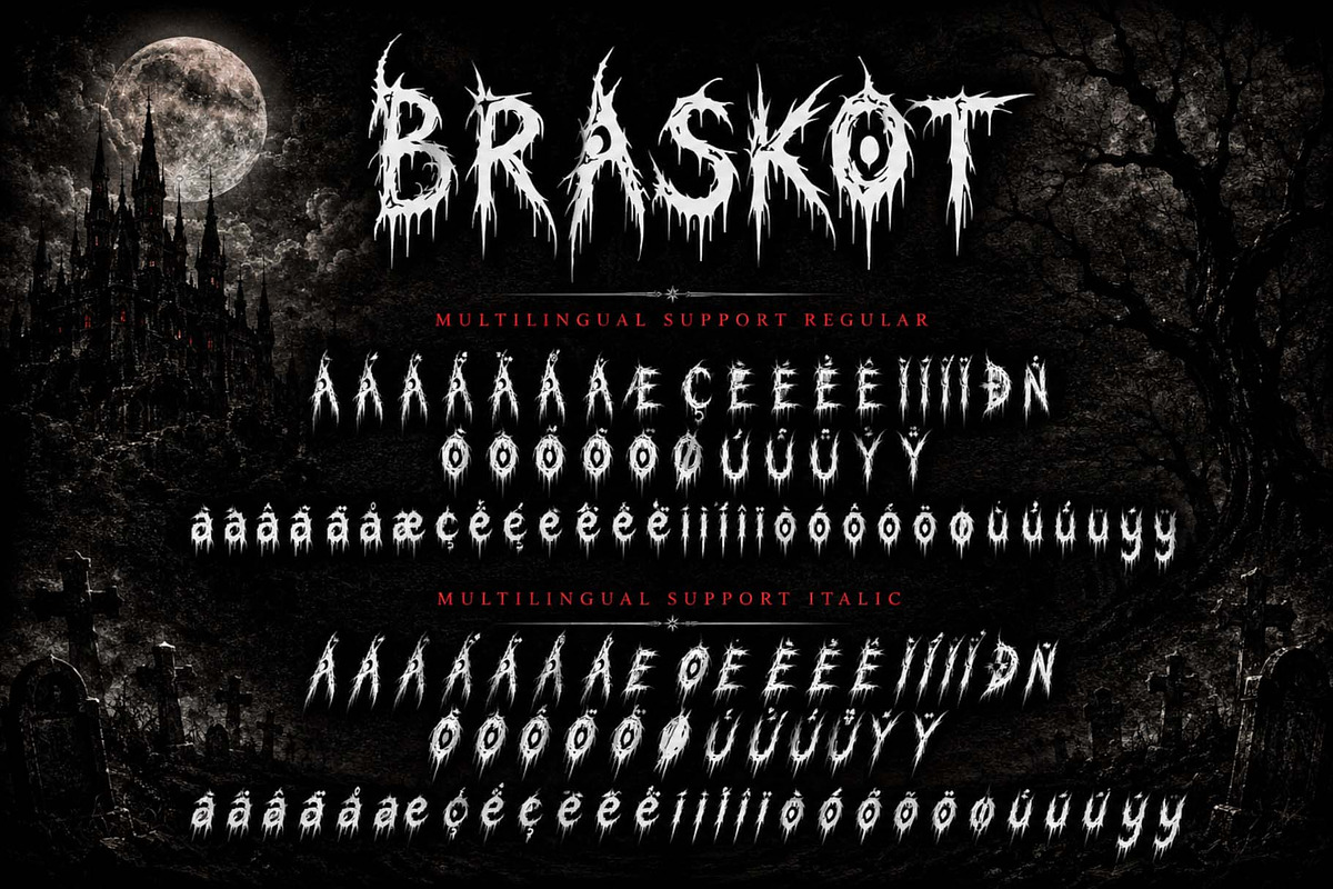 Braskot, a Blackletter Font by Yoga Letter (Photo 10 of 10)