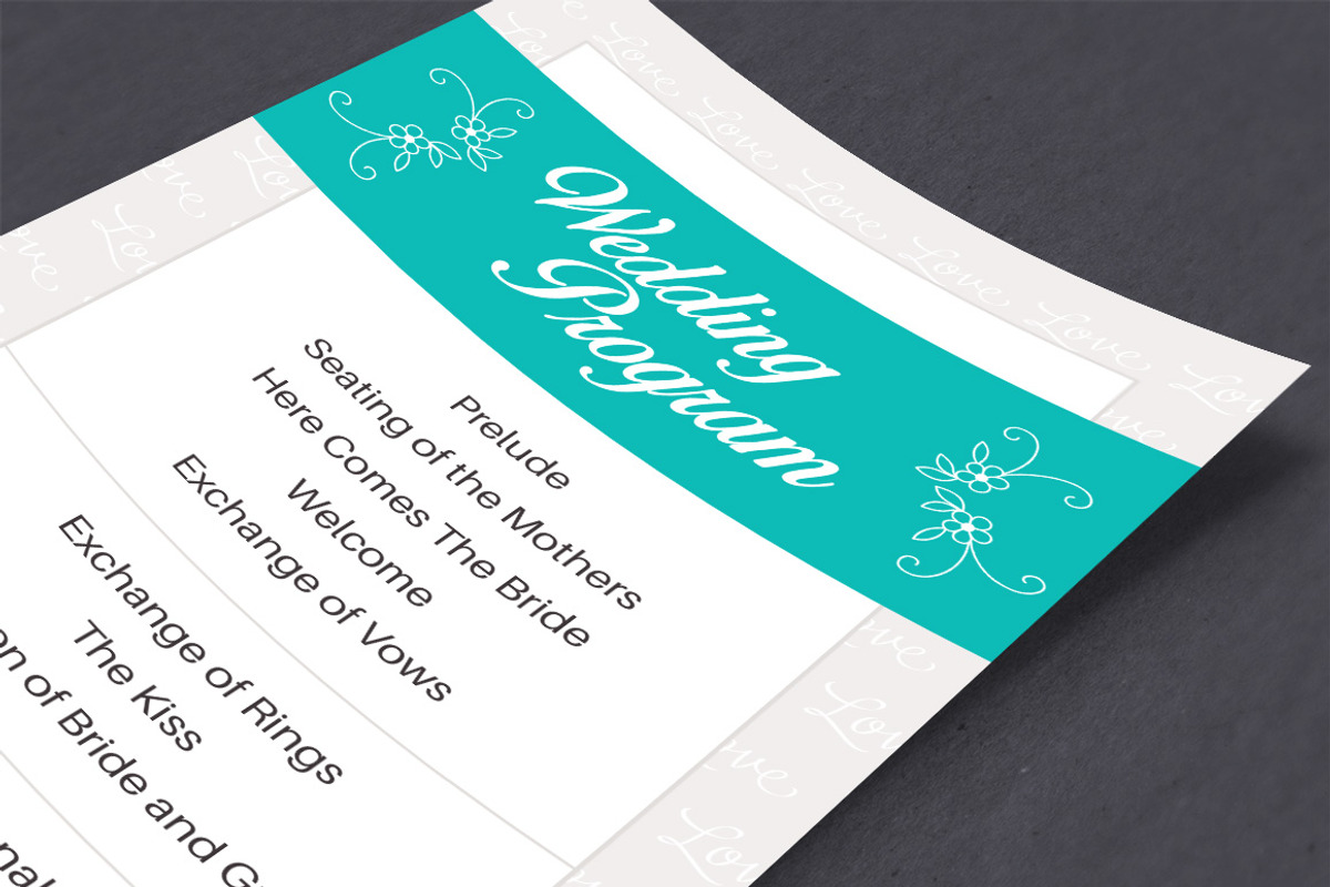 Wedding Set - Invitation & Branding, an Invitation Template by Elegrad Design Agency (Photo 3 of 8)