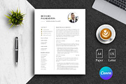 Executive CV Template Pack | Canva, a Resume Template by Lux Resume (Thumbnail 1 of 9)